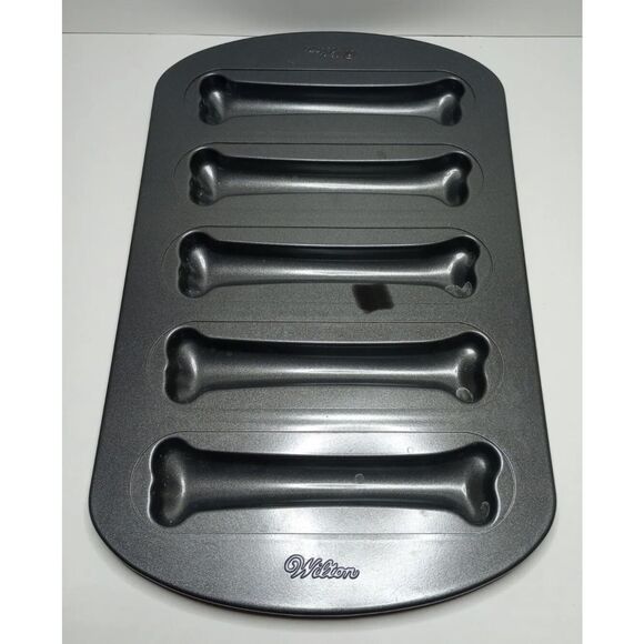 Wilton Other - Wilton Halloween Bones Cake Muffin Baking Pan Also Great For Dog Treat Molds